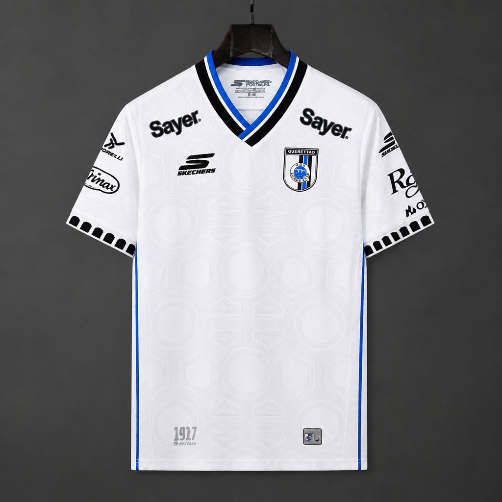 26/27 Queretaro Home White Jersey