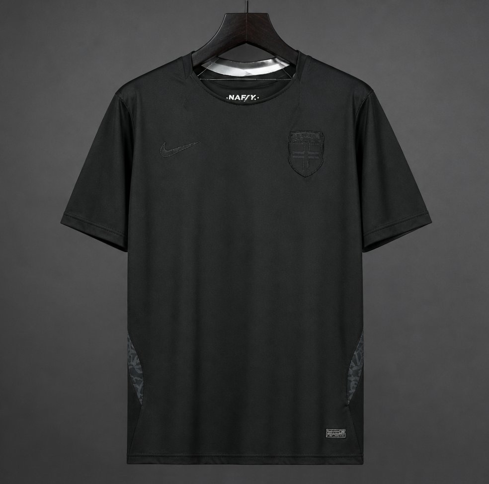 2026 Norway Blackout Special Edition Jersey With Stitched Braut Haaland #9 Namesets