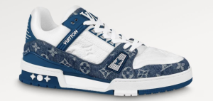 Louis Vuitton Shoes White/Blue